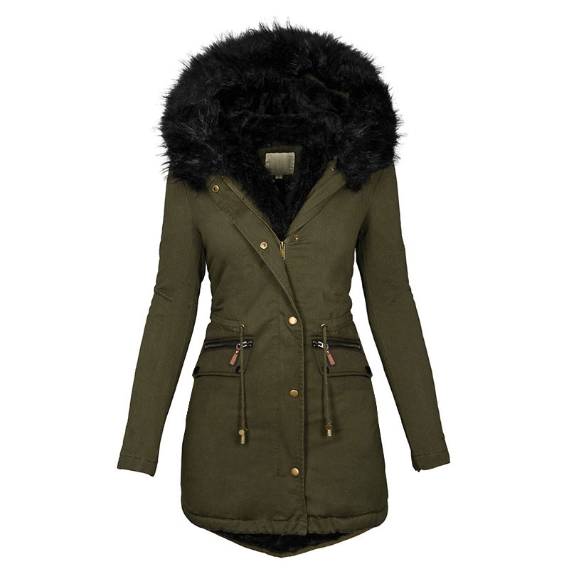 Women's Plush-Lined Hooded Parka (photo 4)