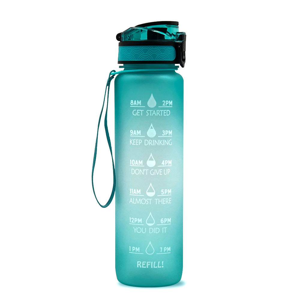1 L Tritan Water Bottle with Time Markers (photo 6)