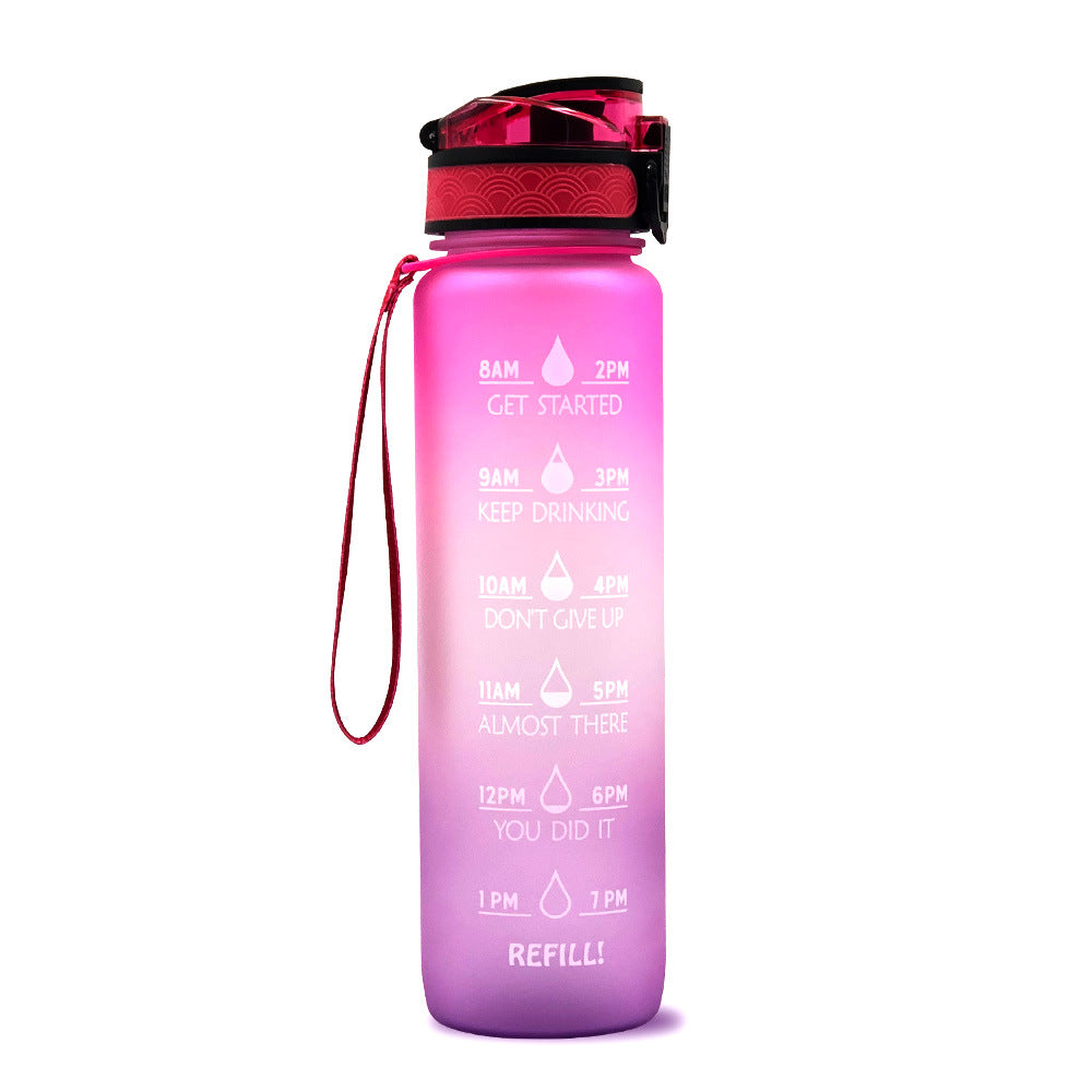 1 L Tritan Water Bottle with Time Markers (photo 7)