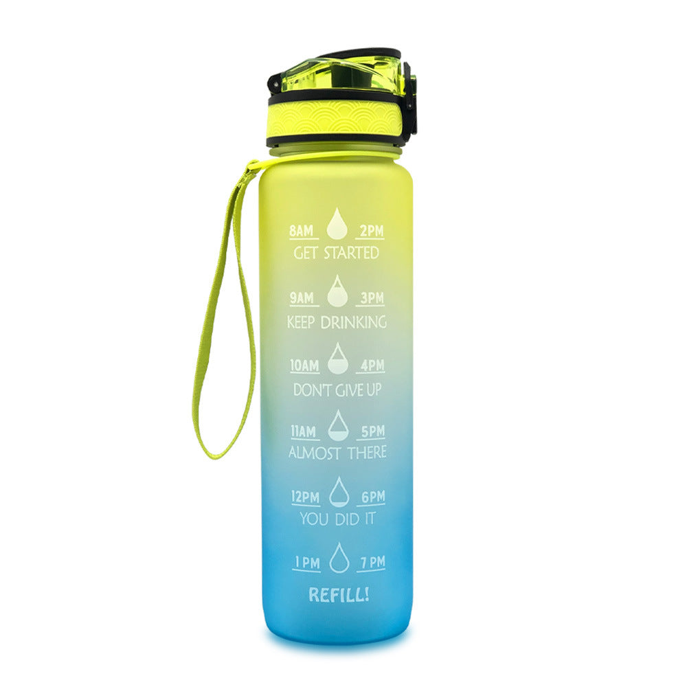 1 L Tritan Water Bottle with Time Markers (photo 8)