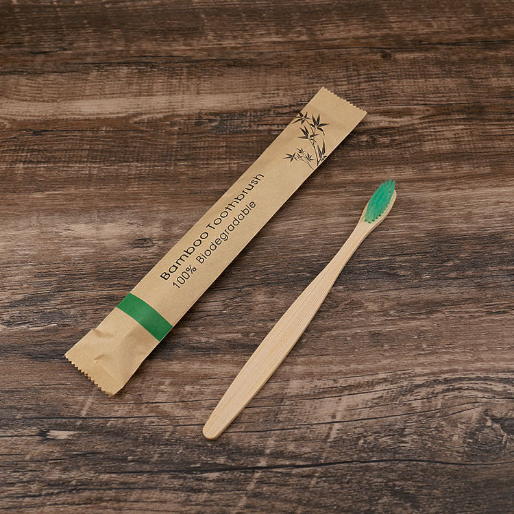 Bamboo Toothbrushes with Soft Bristles (photo 4)