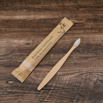 Bamboo Toothbrushes with Soft Bristles (photo 5)