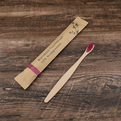 Bamboo Toothbrushes with Soft Bristles (photo 9)