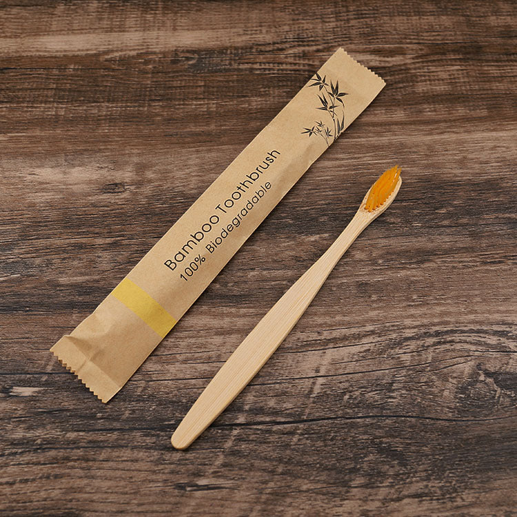 Bamboo Toothbrushes with Soft Bristles (photo 6)