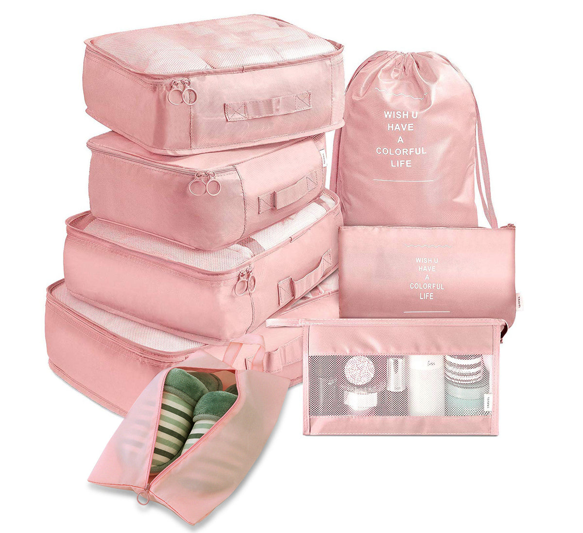 Travel Packing Cube Set, 6, 7 or 8 Pieces (photo 8)