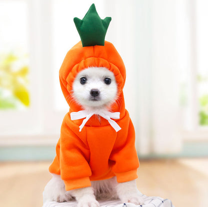 Fruit-Themed Fleece Hoodie for Small Dogs (photo 10)