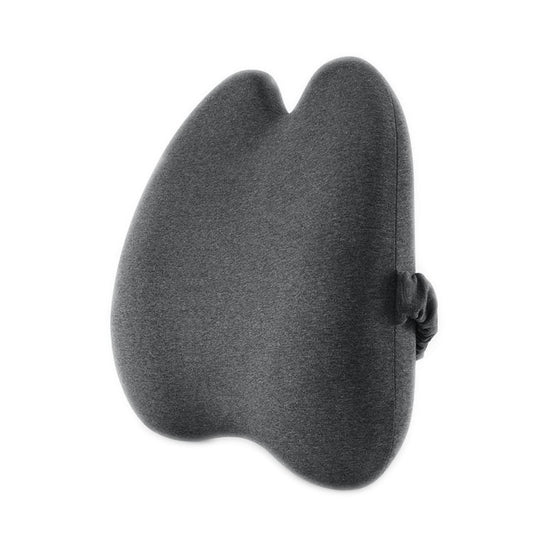 Memory Foam Lumbar Support Cushion for Chairs - Dark Gray (photo 1)