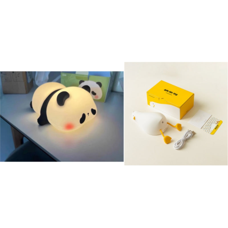 Silicone Animal Night Light with Timer (photo 15)