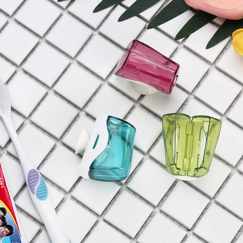 Toothbrush Head Covers with Suction Cups (photo 4)