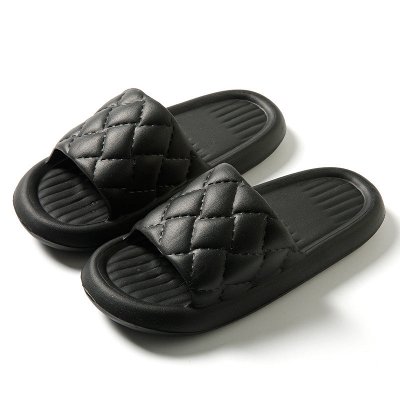 Rhombus Pattern EVA House Slippers (photo 9)