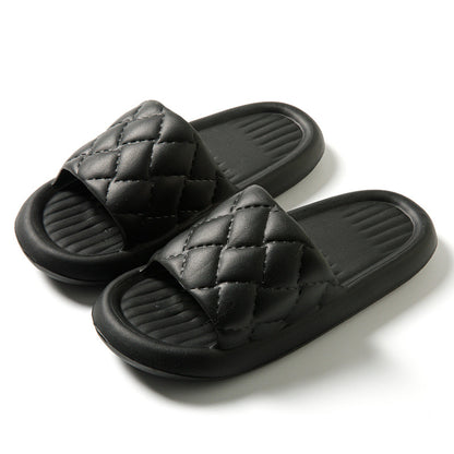 Rhombus Pattern EVA House Slippers (photo 9)