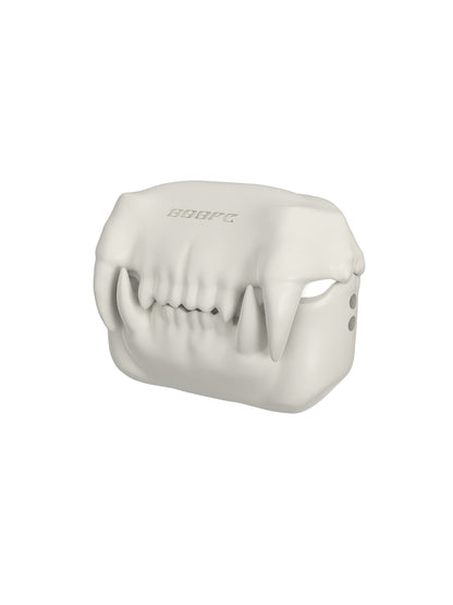 Teeth-Shaped Silicone Earbud Case with Keychain for AirPods (photo 7)
