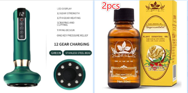 Electric Cupping and Gua Sha Body Massager, Rechargeable (photo 19)