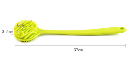 Silicone Back Scrubber with Long Handle (photo 6)
