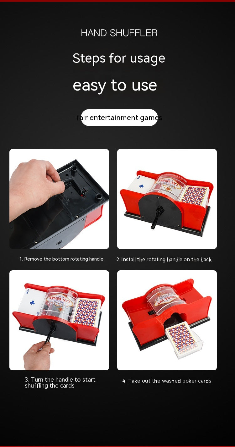 Hand-Crank 2-Deck Card Shuffler (photo 10)