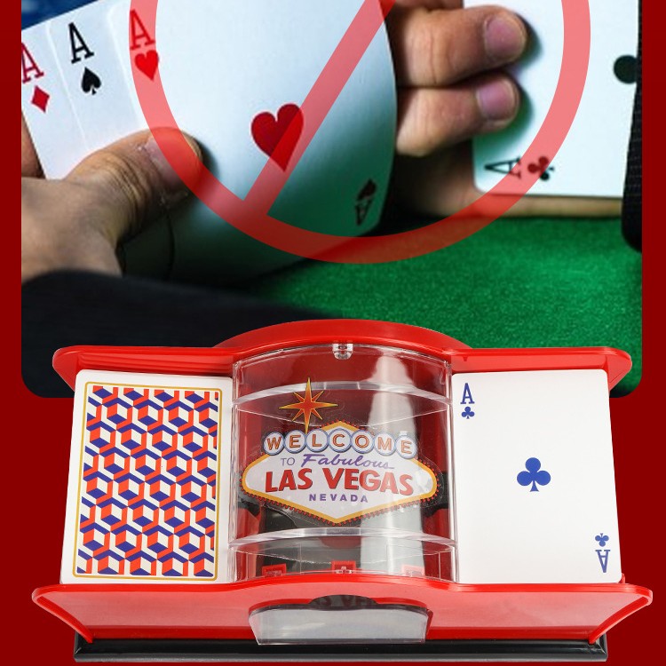 Hand-Crank 2-Deck Card Shuffler (photo 12)