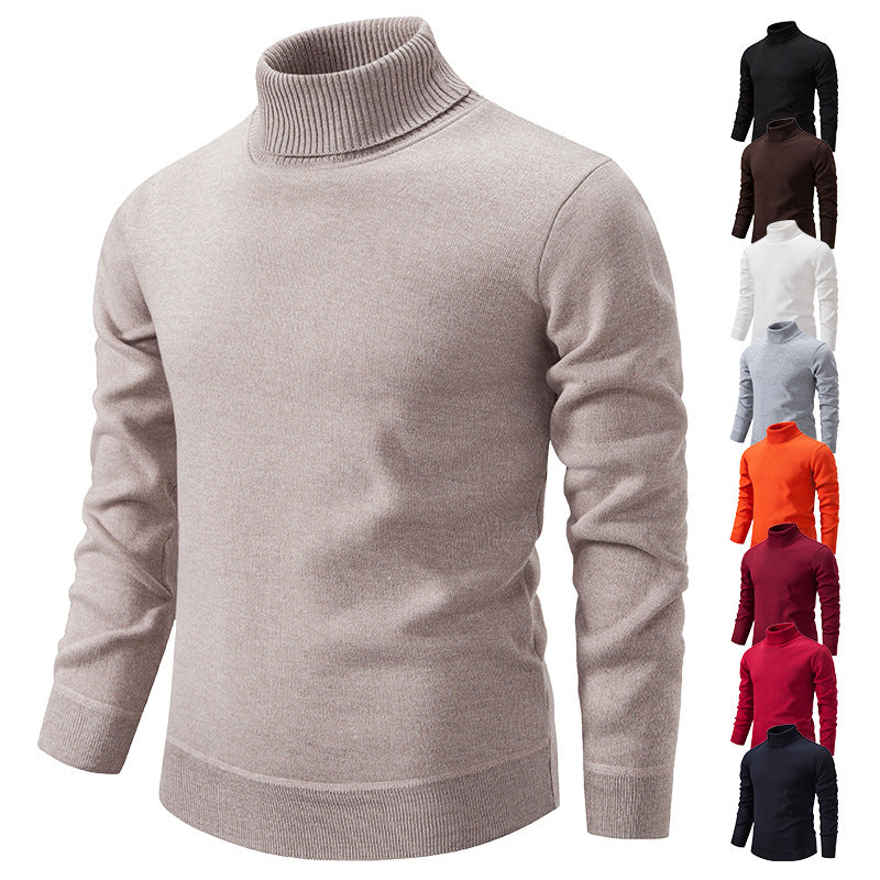 Men's Fleece-Lined Turtleneck Sweater (photo 11)