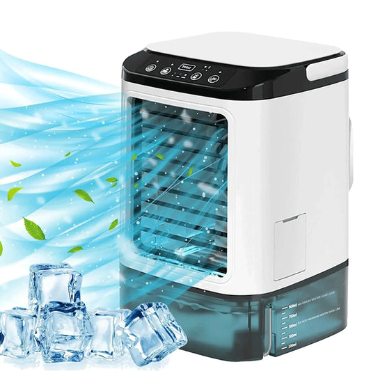 Desktop Mist Air Cooler Fan with Dual Spray, USB