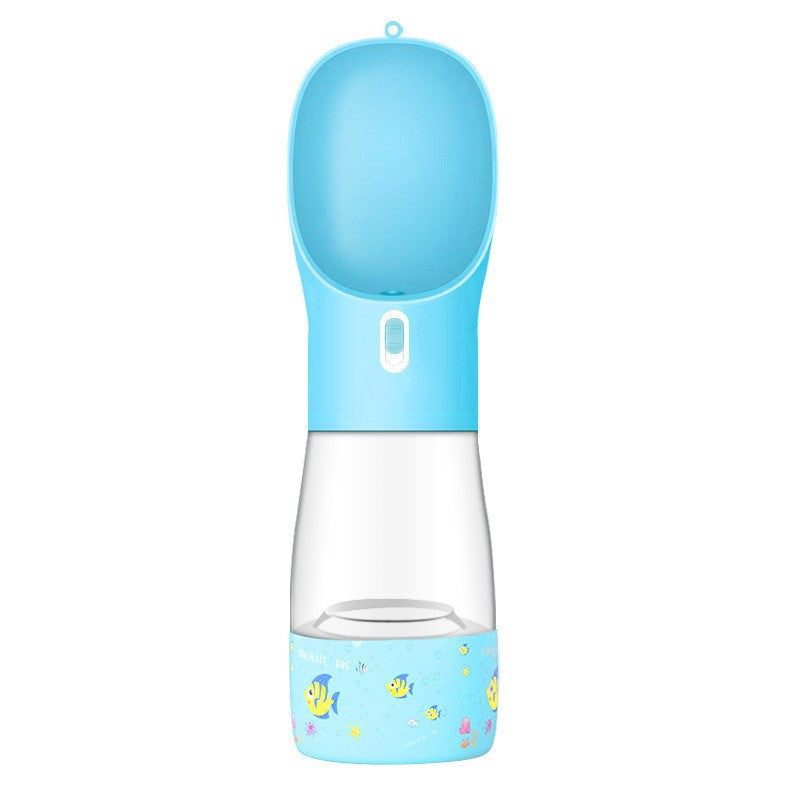 Portable Dog Water Bottle with Bowl (photo 21)