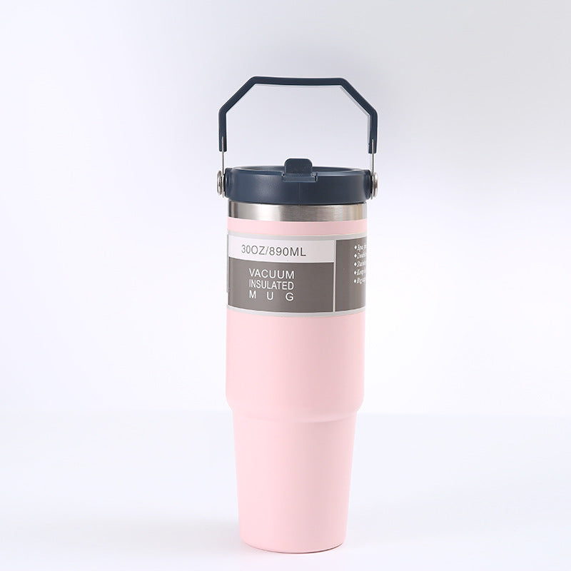 30 oz Insulated Stainless Steel Tumbler with Handle (photo 27)