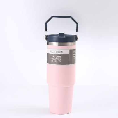 30 oz Insulated Stainless Steel Tumbler with Handle (photo 27)