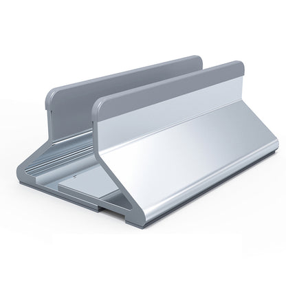 Vertical Aluminum Alloy Laptop Stand for Laptops Up to 17 in - Space Gray (photo 2)