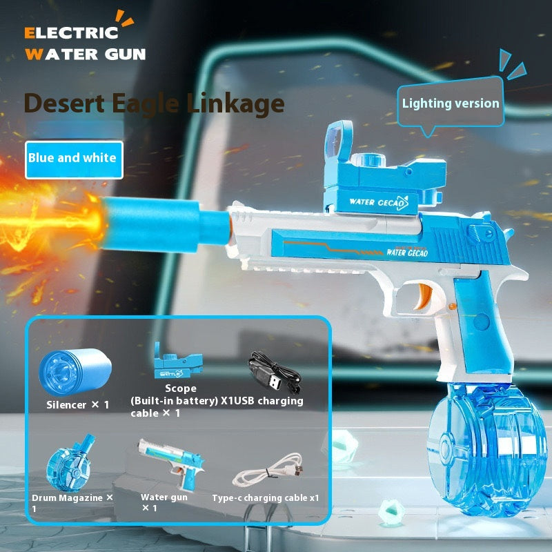 Electric Water Blaster Toy with Light, USB Rechargeable (photo 15)