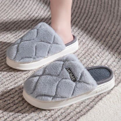 Plush Winter House Slippers, Unisex (photo 2)