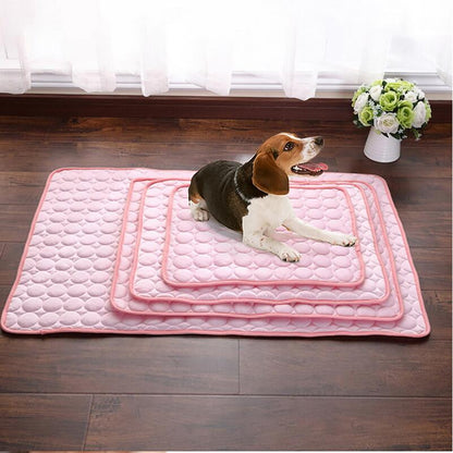 Ice Silk Pet Mat for Dogs and Cats (photo 7)