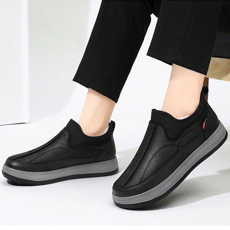 Men's Fleece-Lined Platform Snow Ankle Boots (photo 4)