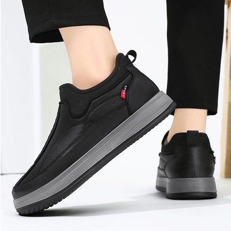 Men's Fleece-Lined Platform Snow Ankle Boots (photo 2)