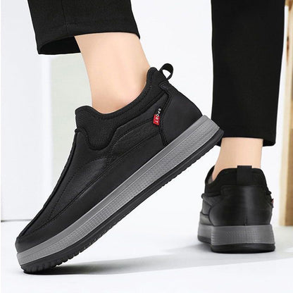 Men's Fleece-Lined Platform Snow Ankle Boots (photo 2)