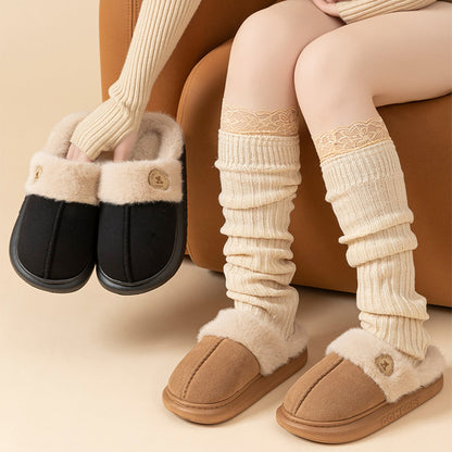 Plush Winter House Slippers (photo 2)