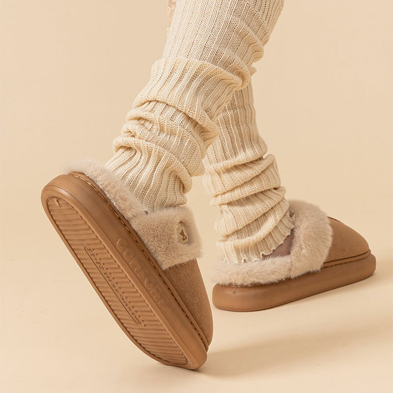 Plush Winter House Slippers (photo 3)