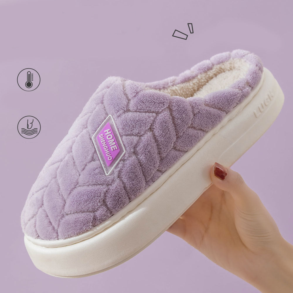 Thick-Sole Plush Winter House Slippers (photo 13)