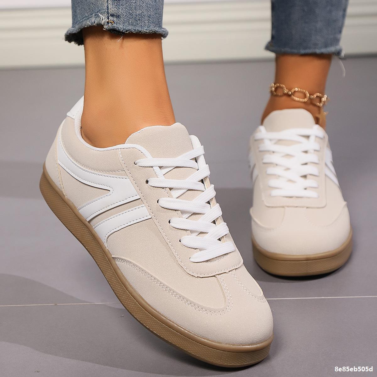 Women's Lace-Up Round-Toe Sporty Flats (photo 3)