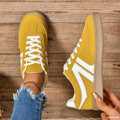 Women's Lace-Up Round-Toe Sporty Flats (photo 4)