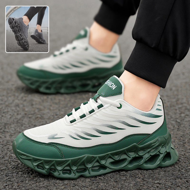 Men's Chunky Sole Lace-Up Sneakers