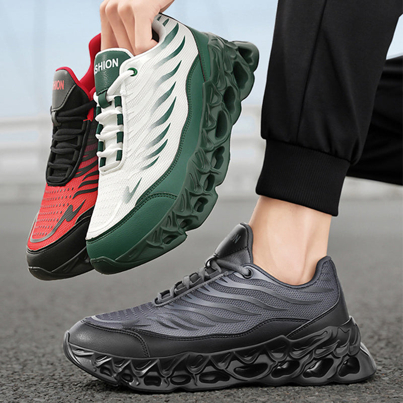 Men's Chunky Sole Lace-Up Sneakers (photo 2)