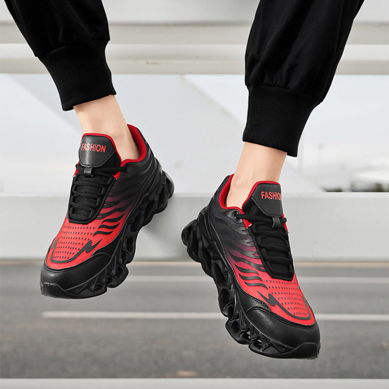 Men's Chunky Sole Lace-Up Sneakers (photo 3)