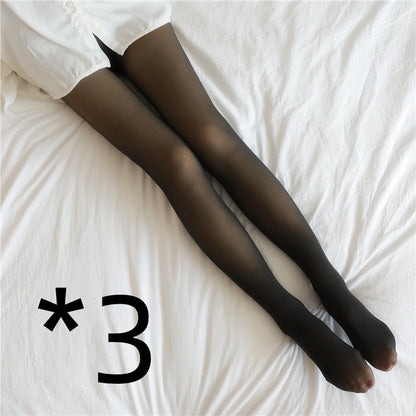 Women's Fleece-Lined Sheer-Look Tights (photo 52)