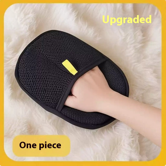 Pet Deshedding Grooming Glove (photo 10)