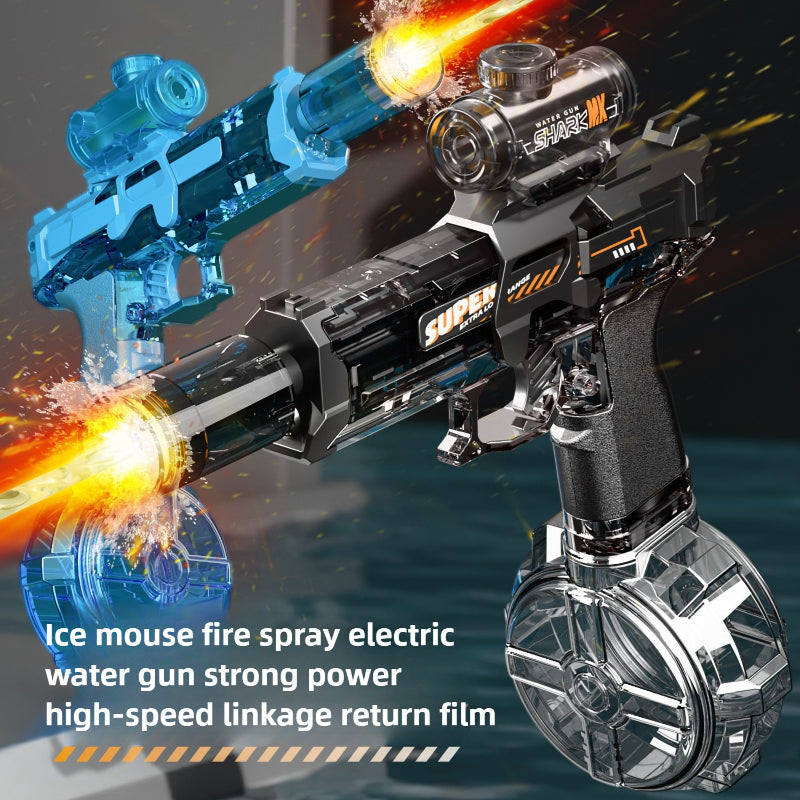 Electric Water Blaster Toy with LED Lights, Rechargeable (photo 15)