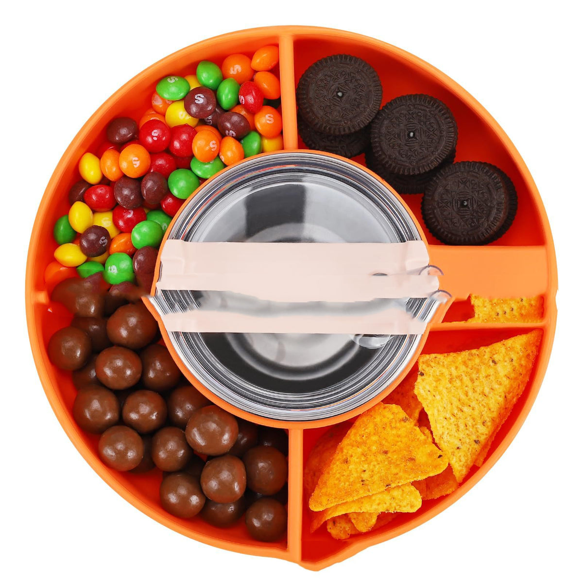 Silicone 4-Compartment Snack Ring for 40 oz Tumblers (photo 5)