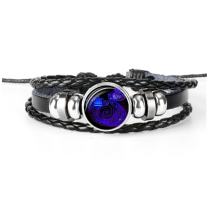 Zodiac Sign Glow-in-the-Dark Braided Bracelet (photo 11)