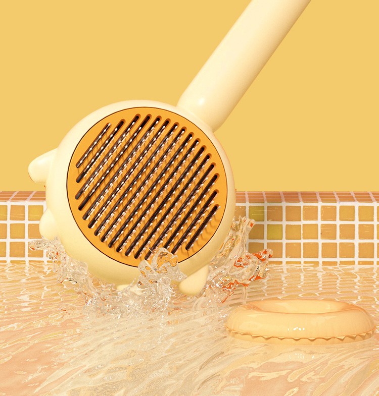 Self-Cleaning Slicker Brush for Cats and Dogs (photo 6)