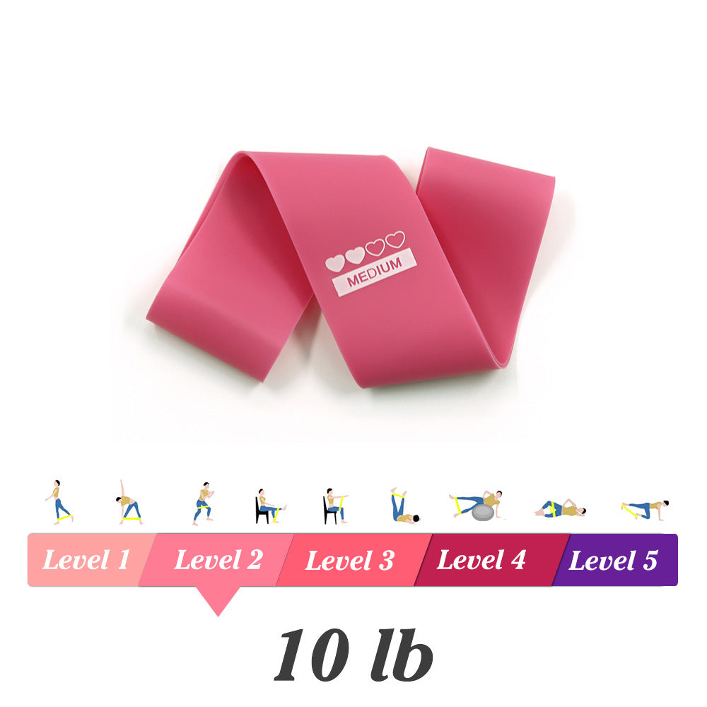 Latex Resistance Bands for Yoga and Pilates (photo 14)