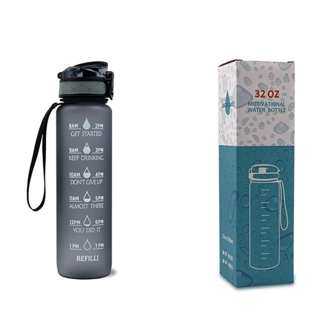 1 L Tritan Water Bottle with Time Markers (photo 22)
