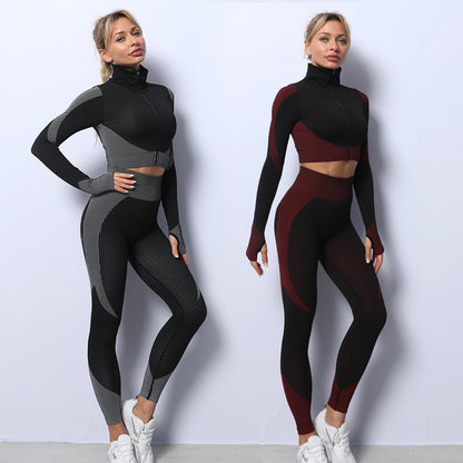 Women's 3-Piece Seamless Yoga Set (photo 4)
