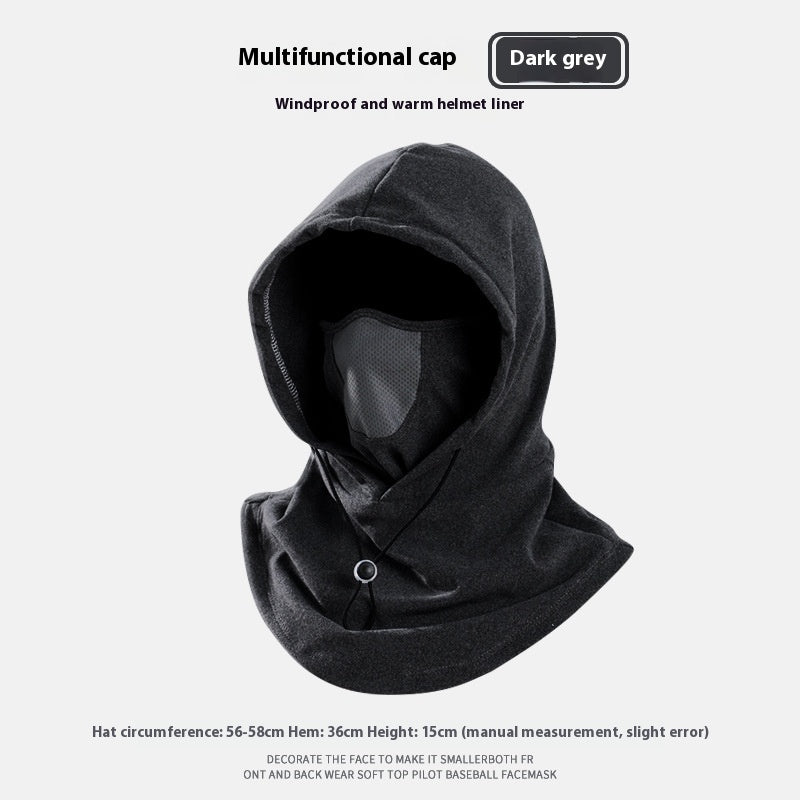 Winter Fleece Balaclava Hood and Neck Warmer (photo 10)